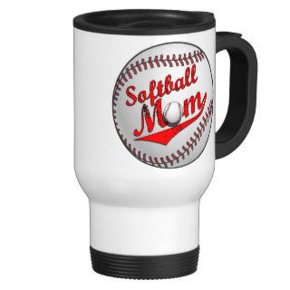 Softball Mom Coffee Mugs