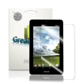 GreatShield Ultra Smooth (HD) Clear Screen Protector Film for Asus MeMO Pad ME172V 7 Inch Tablet (3 Pack)   LIFETIME WARRANTY Computers & Accessories