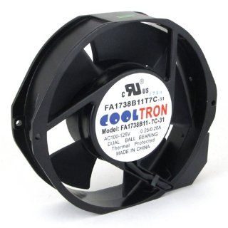 115V AC Cooling Fan. 172mm x 150mm x 38mm HS