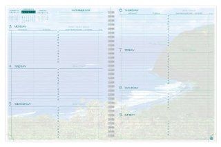 Day Timer Coastlines 2 Page Per Week Refill, 8.5 x 11 Inches, January   December 2012 (D13172 1201)  Appointment Book And Planner Refills 