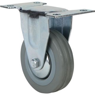 3in. Rigid Plain Bearing, Non-Marking Caster  Up to 299 Lbs.