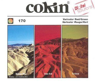 Cokin P170 Varicolor Filter with Protective Case (Red/Green)  Camera Lens Polarizing Filters  Camera & Photo