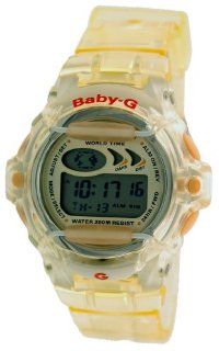 Casio Women's Yellow Jelly Baby G Shock Watch Model BG 169A 4CV Casio Electronics