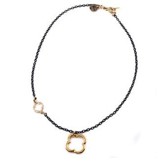short clover necklace by francesca rossi designs
