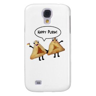 Happy Purim   customizable background color Galaxy S4 Cover
