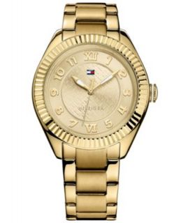 Tommy Hilfiger Watch, Womens Gold Plated Stainless Steel Bracelet 40mm 1781214   Watches   Jewelry & Watches