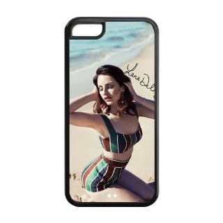 Hot Singer Lana Del Rey TPU Case Cover Protective For Iphone 5c iphone5c NY168 Cell Phones & Accessories