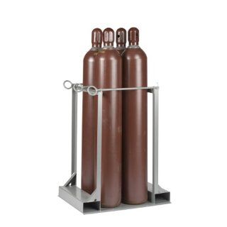 Little Giant GSP 4 Gas Cylinder Pallet, 4 Cylinder Capacity, 33" Width x 41" Height x 25" Depth