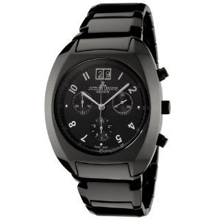 Jacques Lemans Men's GU168A Geneve Collection Terra Chronograph Black Hightech Ceramic Watch at  Men's Watch store.