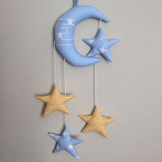 moon and stars mobile by aimee