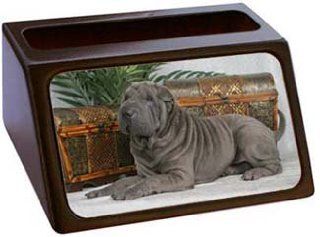 Chinese Shar Pei Business Card Holder 