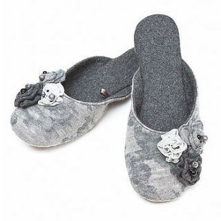 misty romance mule slippers rrp £29.99 by stasia