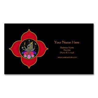 Root Chakra Ganesh Business Cards