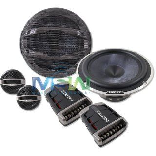 Hertz Audio HSK 165XL (HSK165XL) 6.5" Hi Energy 2 Way Component Speaker System  Component Vehicle Speaker Systems 