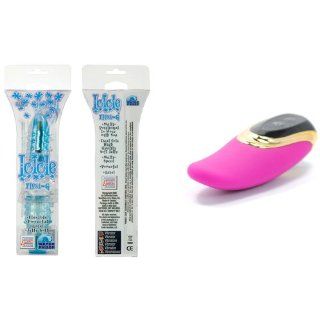Icicle Flexi G   Blue and Tongue Vibrator Combo Health & Personal Care