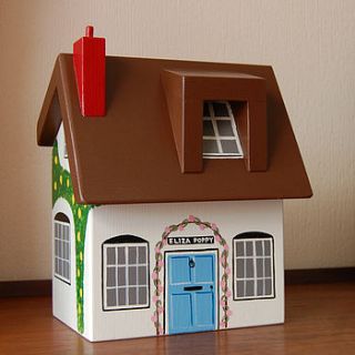 personalised cottage keepsake box by lindleywood