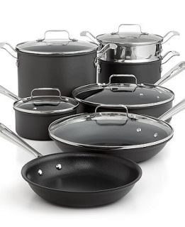 Emeril by All Clad Hard Anodized 12 Piece Cookware Set   Cookware   Kitchen