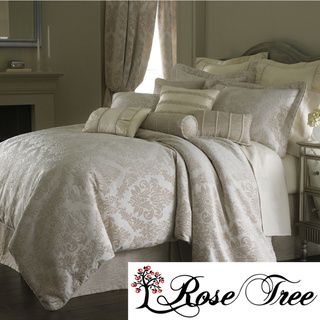 Crystal 6 piece Comforter Set Rose Tree Comforter Sets