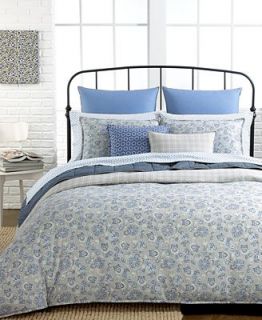 CLOSEOUT Tommy Hilfiger Princeton Paisley Collection   Bedding Collections   Bed & Bath