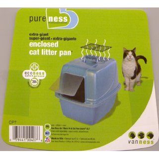 Van Ness CP7 Enclosed Cat Pan/Litter Box, Extra Large, colors are assorted 