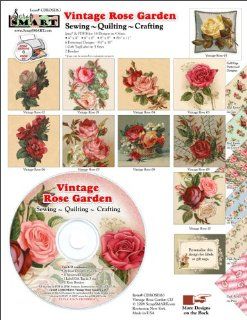 ScrapSMART   Vintage Rose Garden Software Collection (CDROSE163) Software