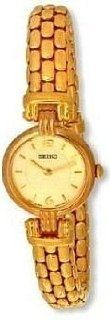 Seiko Ladies Gold Tone Bracelet Watch SWX164 at  Women's Watch store.