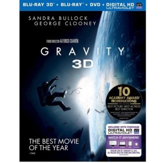 Gravity (3 Discs) (Includes Digital Copy) (Ultra