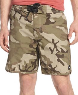 Hurley Shorts, Cool By The Pool Boardwalk Camo Land to Water Shorts   Shorts   Men