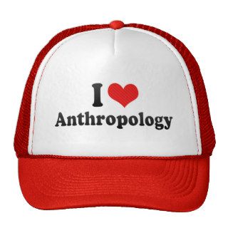 I Love Anthropology Hat