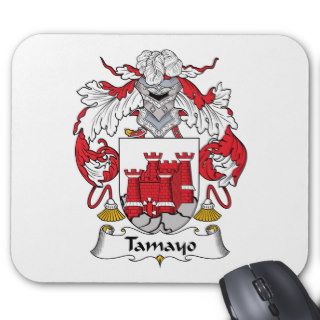 Tamayo Family Crest Mouse Pads