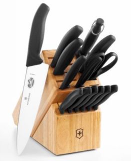 Victorinox Swiss Army Cutlery Set, 22 Piece Classic Block Set   Cutlery & Knives   Kitchen