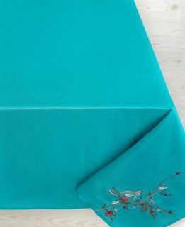 Lenox Chirp Embroidered 60 x 120 Tablecloth   Table Linens   Dining & Entertaining