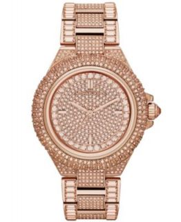 Michael Kors Womens Chronograph Parker Rose Gold Tone Stainless Steel Bracelet Watch 39mm MK5663   Watches   Jewelry & Watches