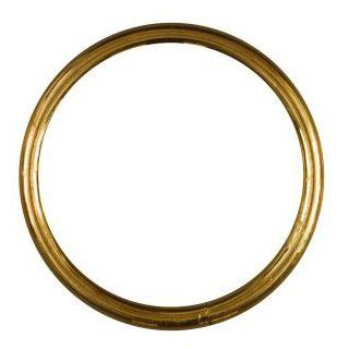3155BC #1 x 3" Ring in Brass   Locking Chains  