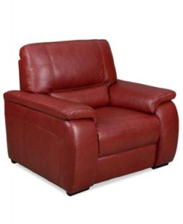 Marchella Leather Sofa Living Room Furniture Sets & Pieces, Power Reclining   Furniture
