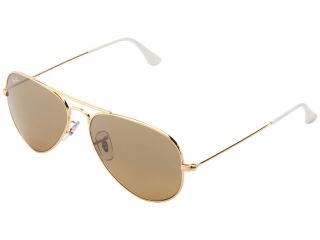 Ray Ban 3025 Aviator size 55mm  Arista Crystal Brown Mirror Silver Gradient