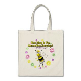 This Mom Is The Queen Bee Everyday Bee Flower Ring Bag