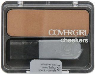 CoverGirl Cheekers Blush, Cinnamon Toast 156, 0.12 Ounce  Face Blushes  Beauty