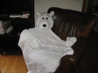 Snuggletons Paul Polar Bear Blanket  Nursery Blankets  Baby