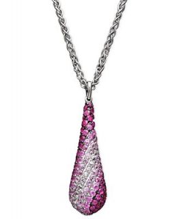 Balissima by EFFY Shades of Pink Sapphire Drop Pendant (3 7/8 ct. t.w.) in Sterling Silver   Necklaces   Jewelry & Watches
