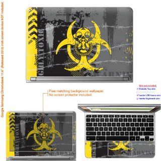 Decalrus   Matte Decal Skin Sticker for Google Samsung Chromebook with 11.6" screen (IMPORTANT read Compare your laptop to IDENTIFY image on this listing for correct model) case cover Mat_Chromebook11 155 Computers & Accessories