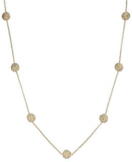 The Fifth Season by Roberto Coin 18k Gold over Sterling Silver Necklace, Stingray Ball Station Necklace   Necklaces   Jewelry & Watches