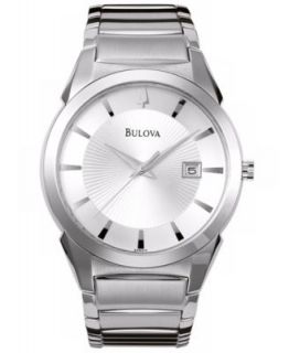 Bulova Mens Two Tone Stainless Steel Bracelet Watch 37mm 98C60   Watches   Jewelry & Watches