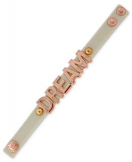 BCBGeneration Bracelet, Silver Tone Mint PVC Dream Affirmation Bracelet   Fashion Jewelry   Jewelry & Watches