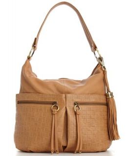 Giani Bernini Handbag, Collection Basket Weave Leather Hobo   Handbags & Accessories