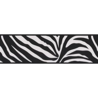 Brewster Home Fashions Kids World Zebra Crossing Zebra Wallpaper
