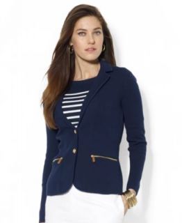 Lauren Ralph Lauren Buckle Collar Quilted Jacket   Coats   Women