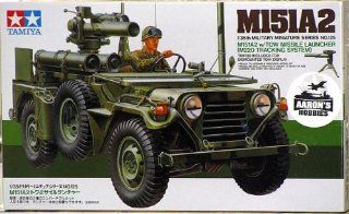 Tamiya 35125 1/35 US M151A2 w/Tow Launcher Toys & Games