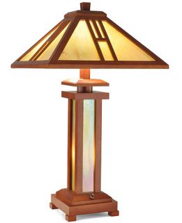 Dale Tiffany Wood Mission Table Lamp   Lighting & Lamps   For The Home