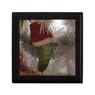 The Christmas Pickle Jewelry Box